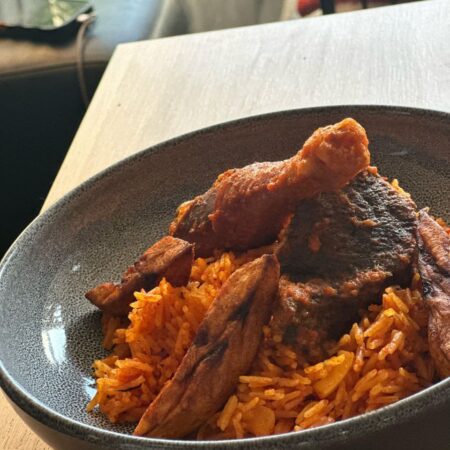 Jollof + Fried Rice